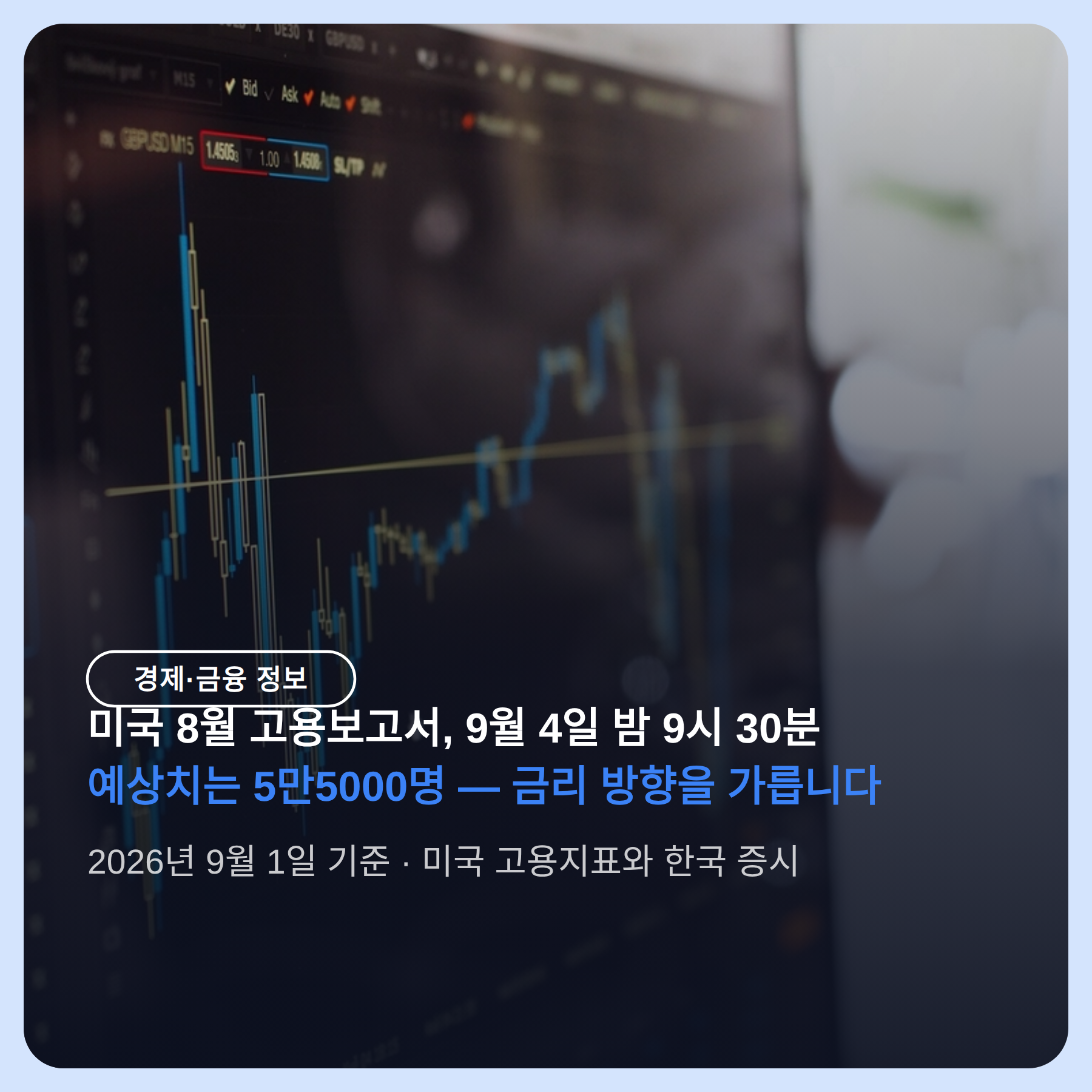 미국 8월 고용보고서 9월 4일 발표, 5만5000명이 금리를 가른다