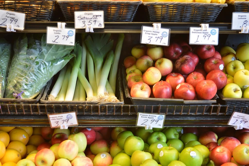 Fruits & vegetables — 동결에 기운 근거, 물가 3개월 흐름