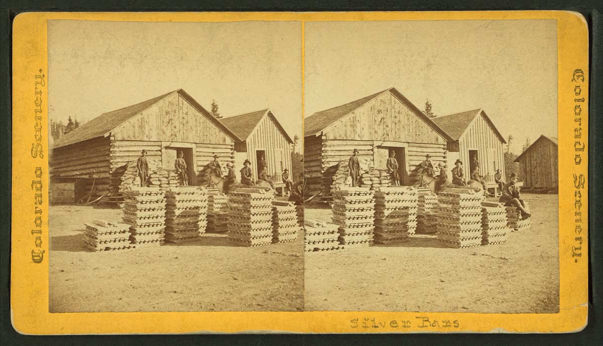 Stacks of silver bars, from Robert N. Dennis collection of stereoscopic views — 은 시세 오늘 얼마 — 1g·1돈·1kg 원화 환산