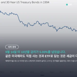 미국 국채 ETF 추천 기준 — 매매차익이면 직접매수, 이자만 받으면 15.4% 동일